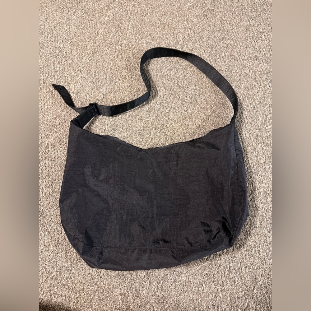 Baggu Large Nylon Crescent Bag - Black
